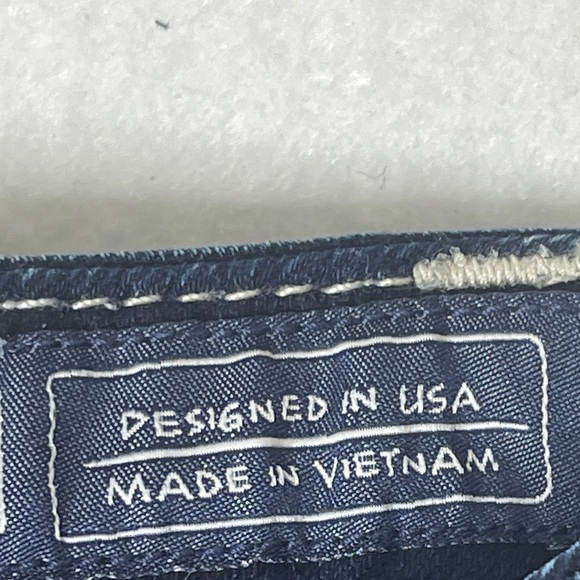 Miss Me Red Aztec Accent Jewel Bootcut Lowrise Jeans Size 29 Sequin Rhinestone - Picture 9 of 11